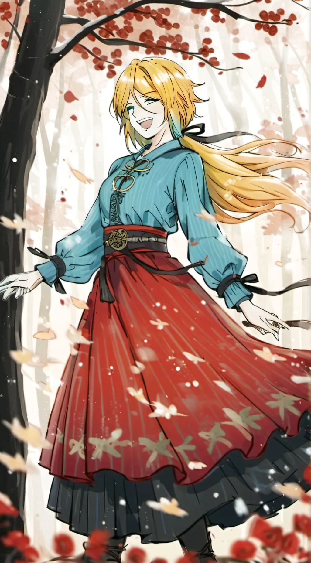 ai character: Ren background