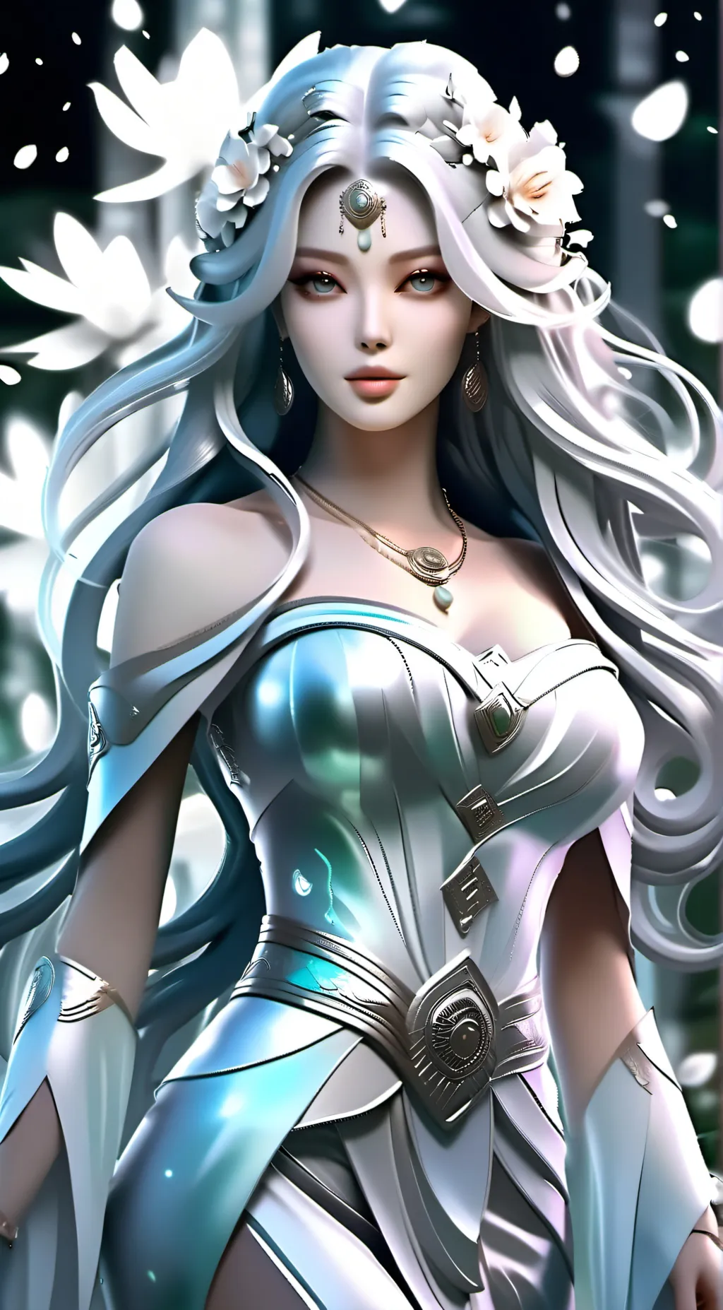 ai character: Melody background