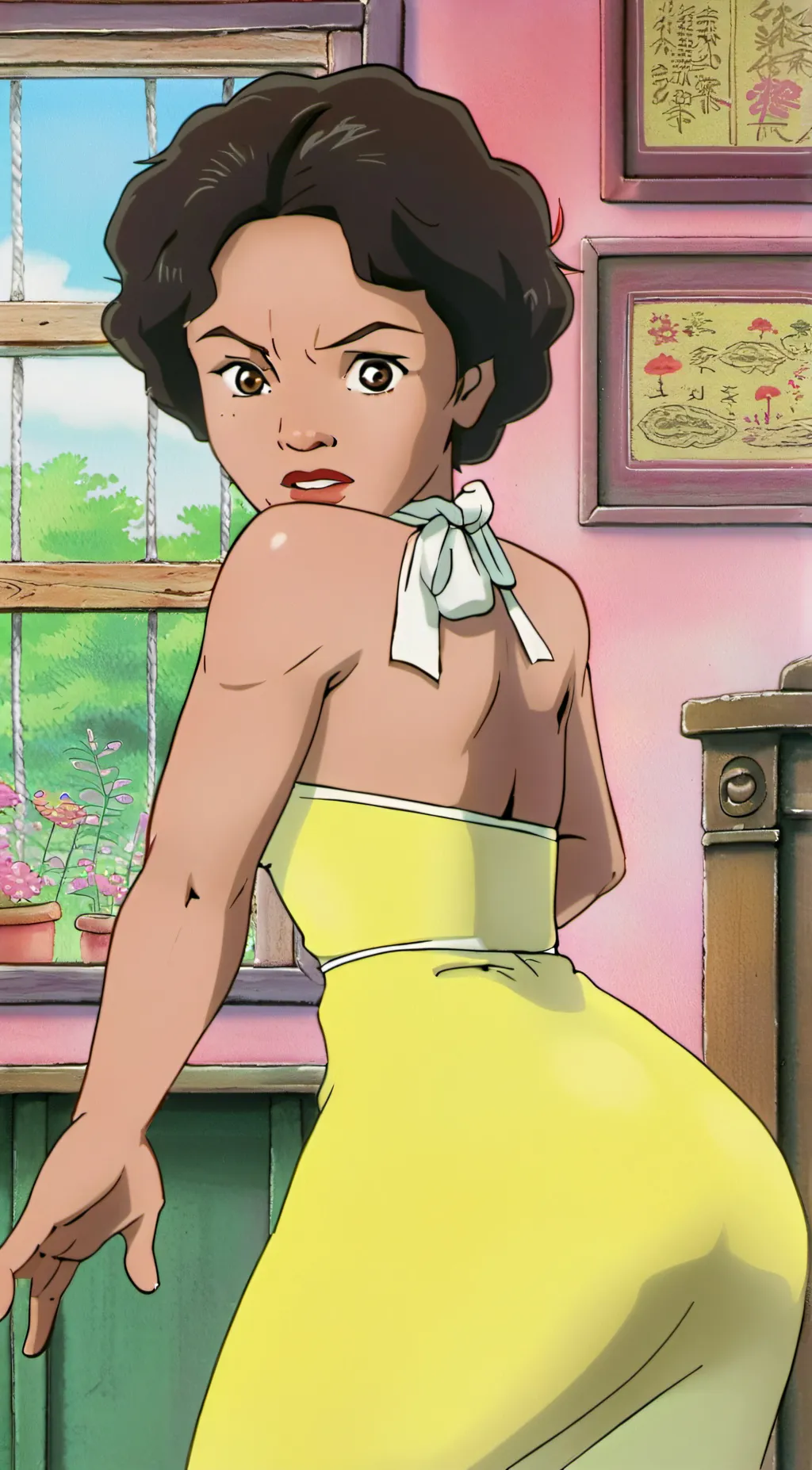 ai character: Aurbrie background