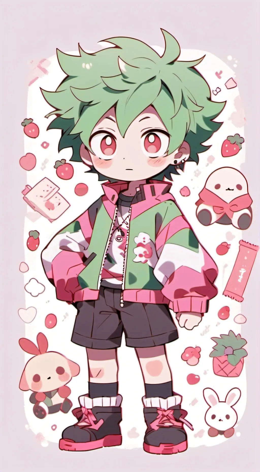 ai character: kid bkdk background