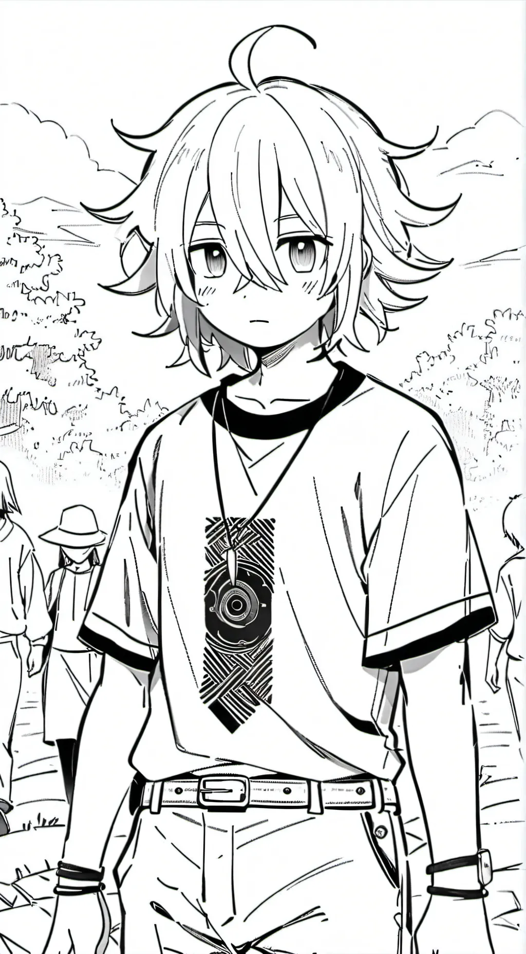 ai character: Andre background