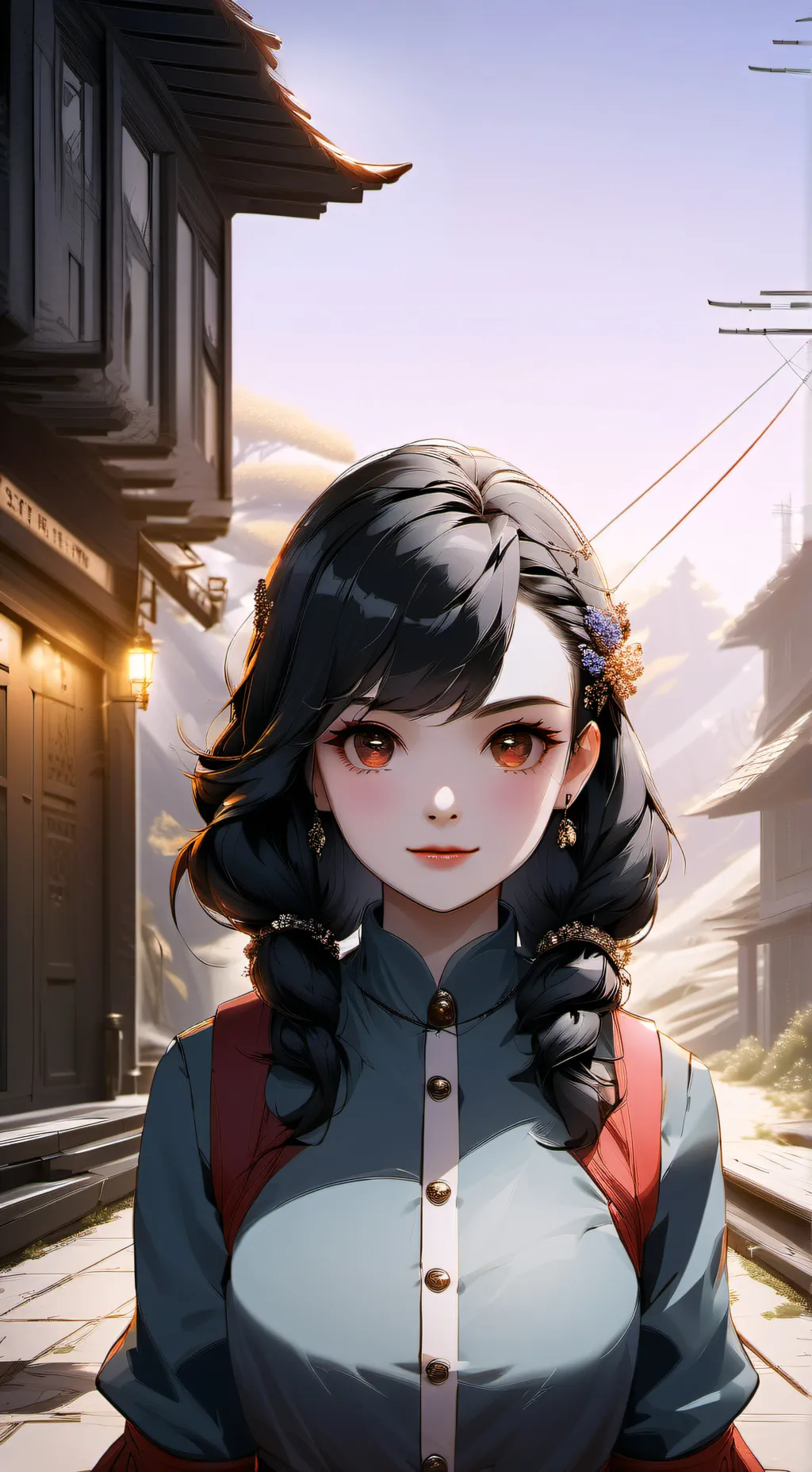 ai character: spoiled sister background