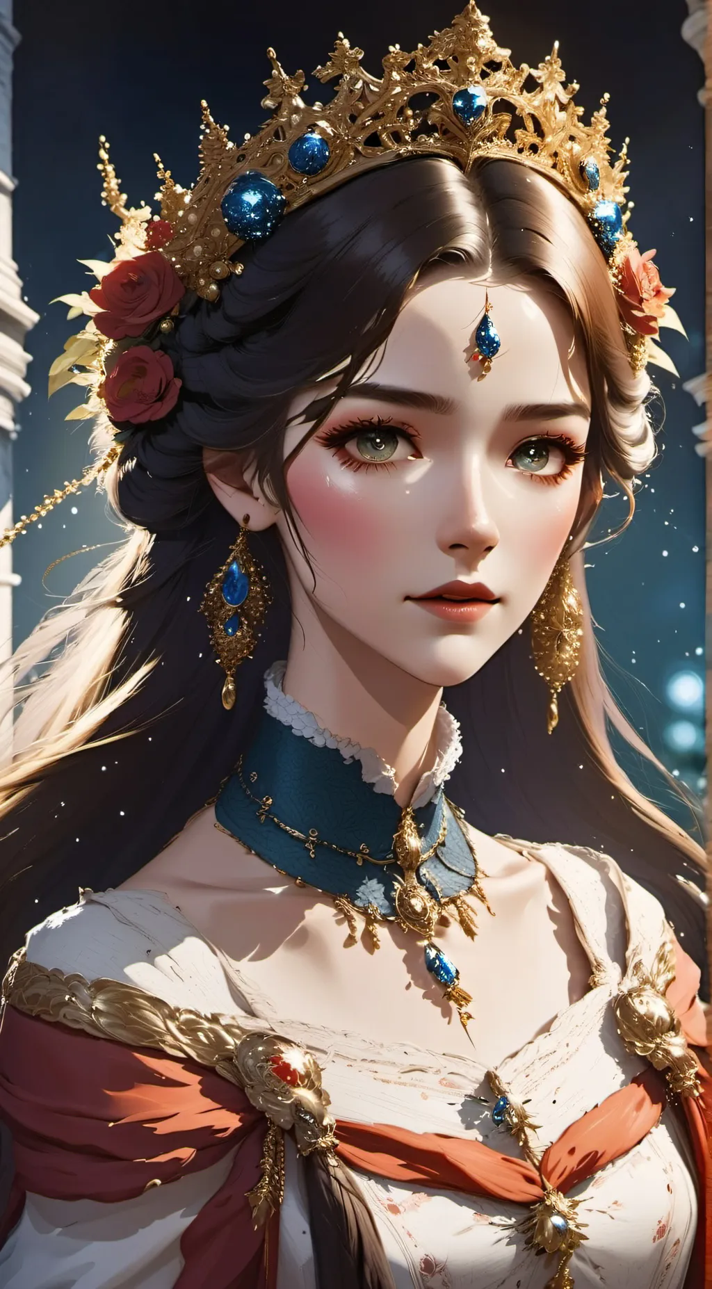 ai character: Princess Mallory  background
