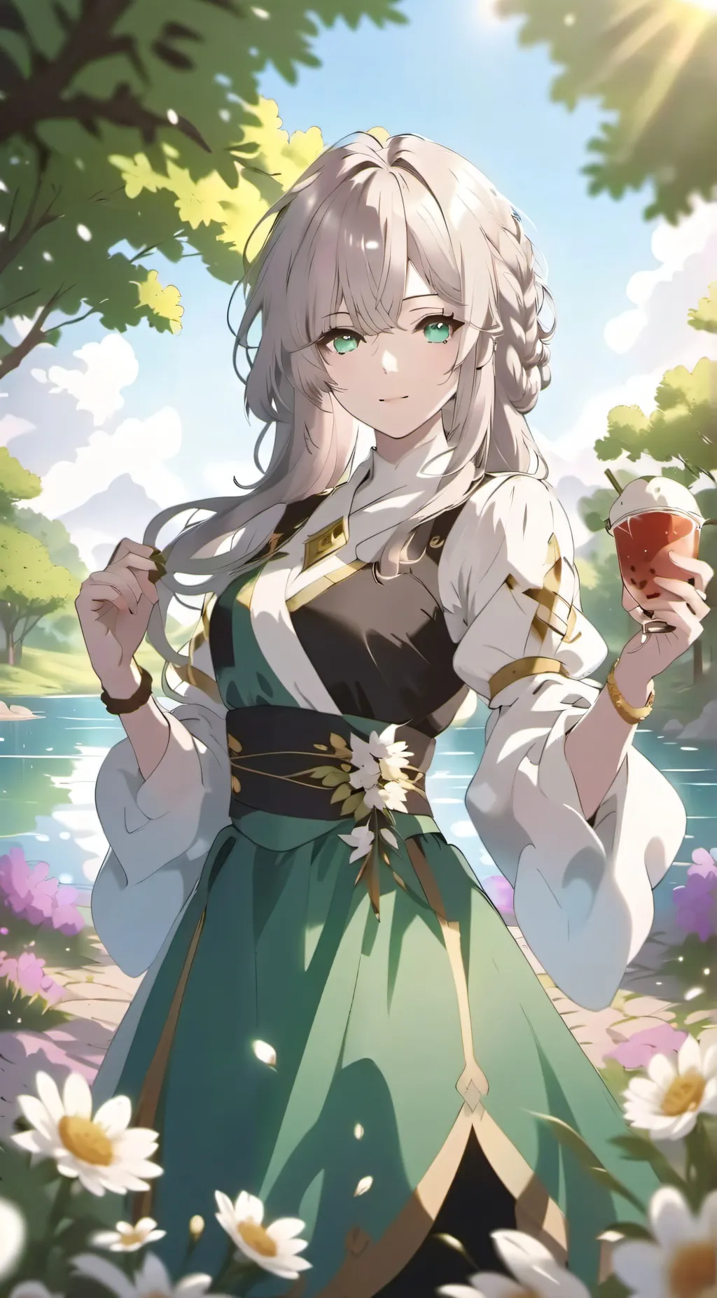 ai character: Kendra~☆ background