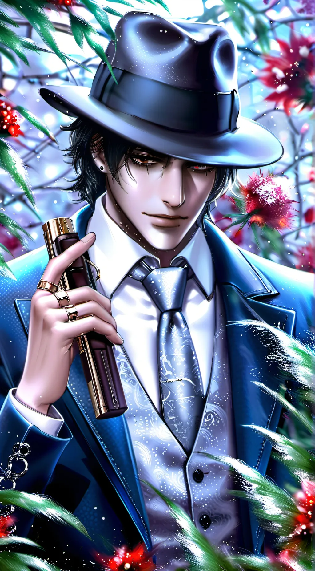 ai character: liam🎀 background