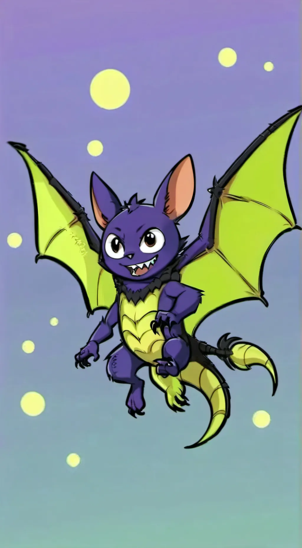 ai character: Batwing  background