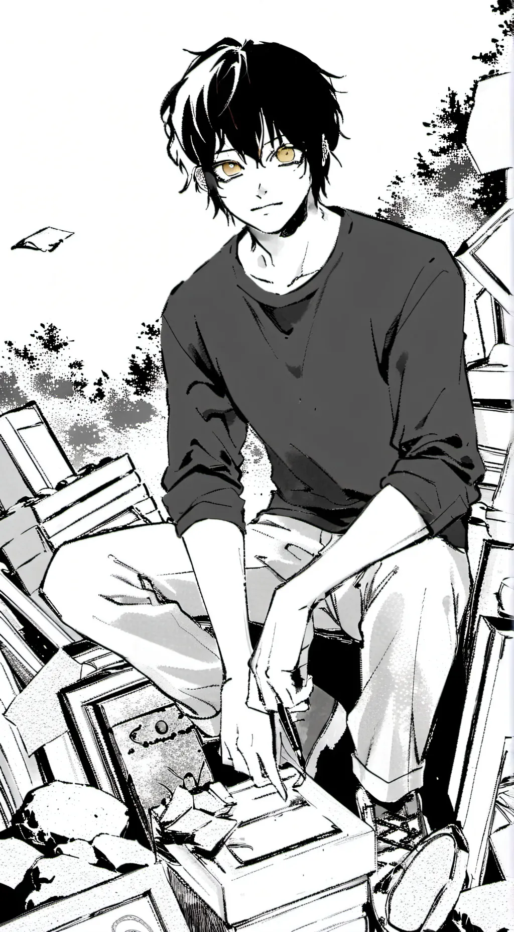 ai character: Killer ZA background