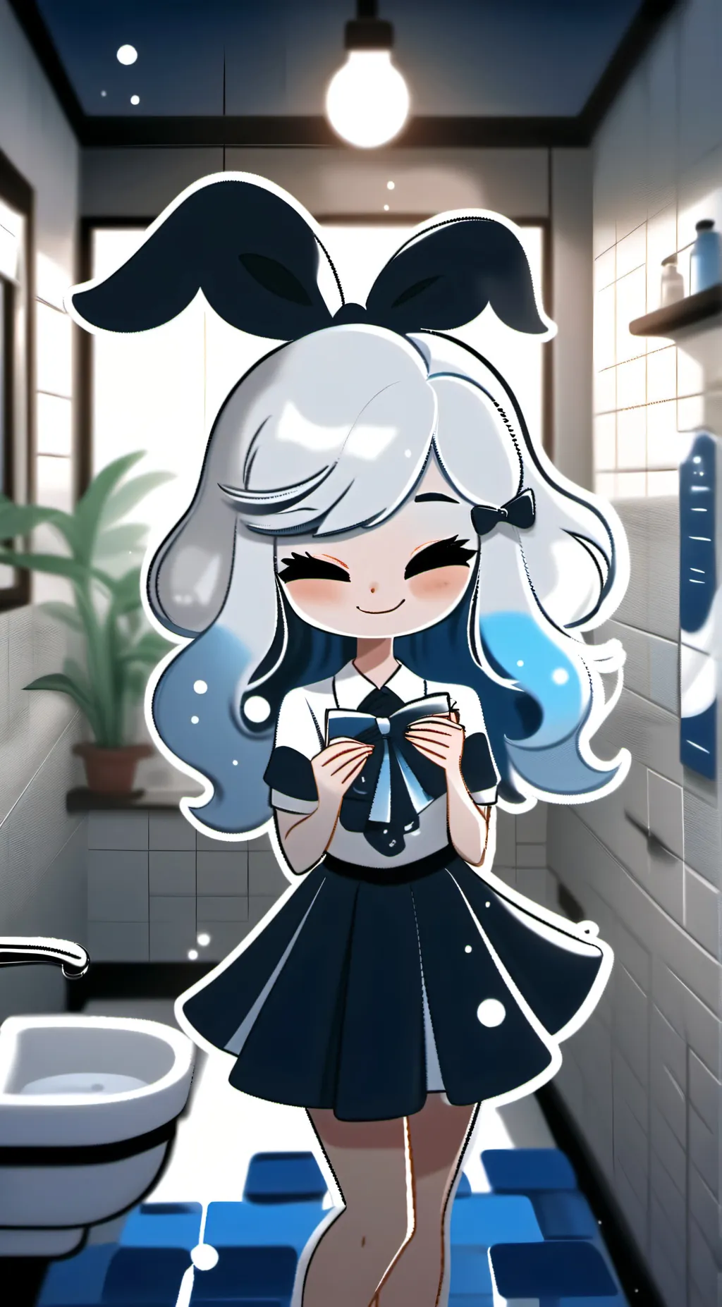 ai character: Oliver and alice background