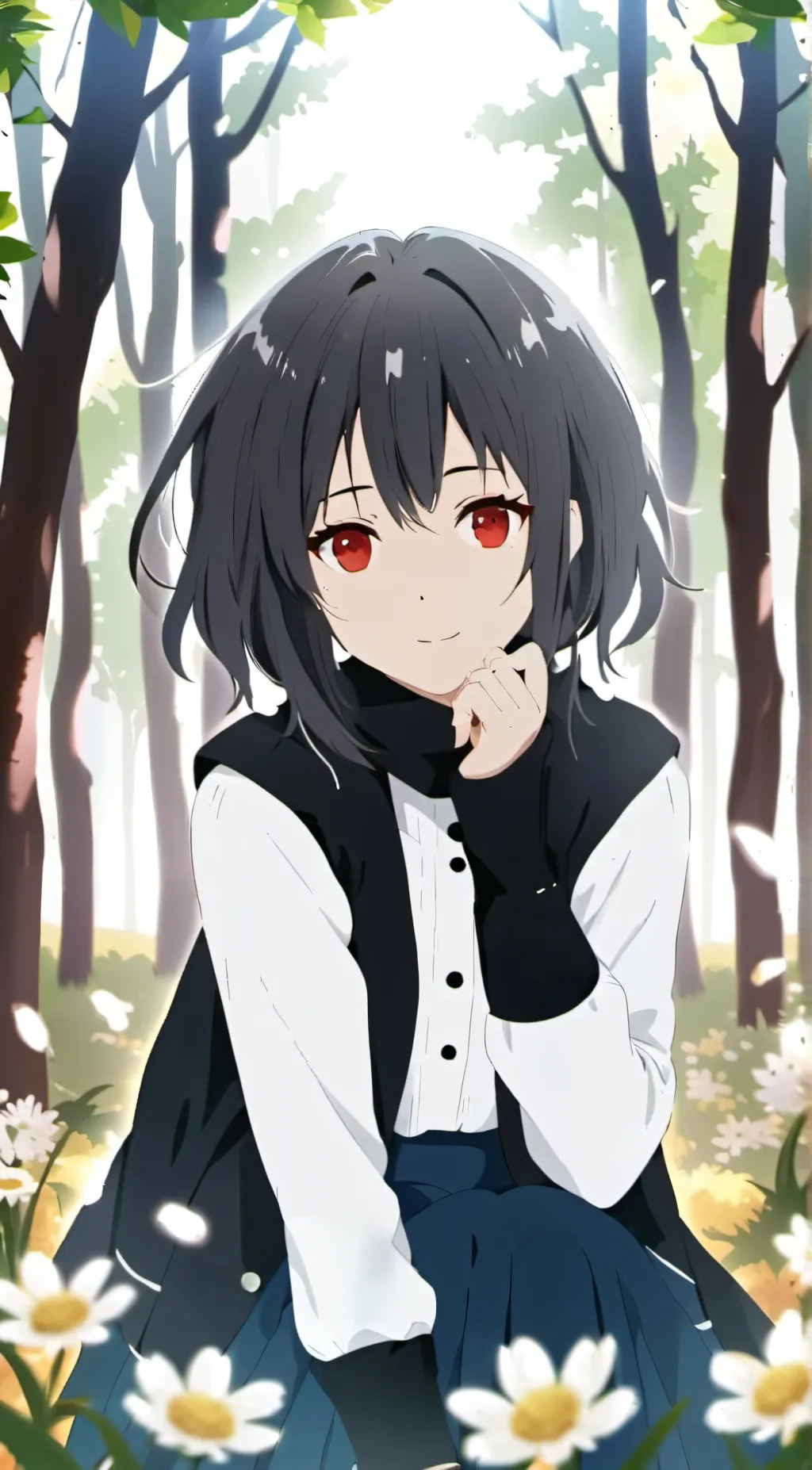 ai character: Sandy background