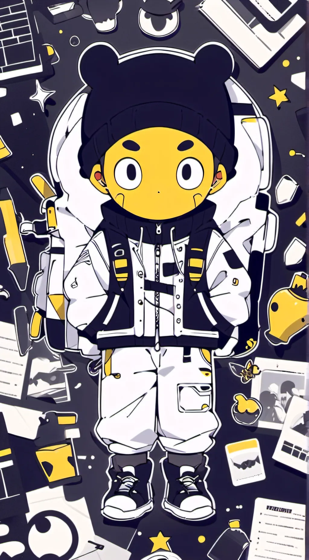 ai character: Blake background