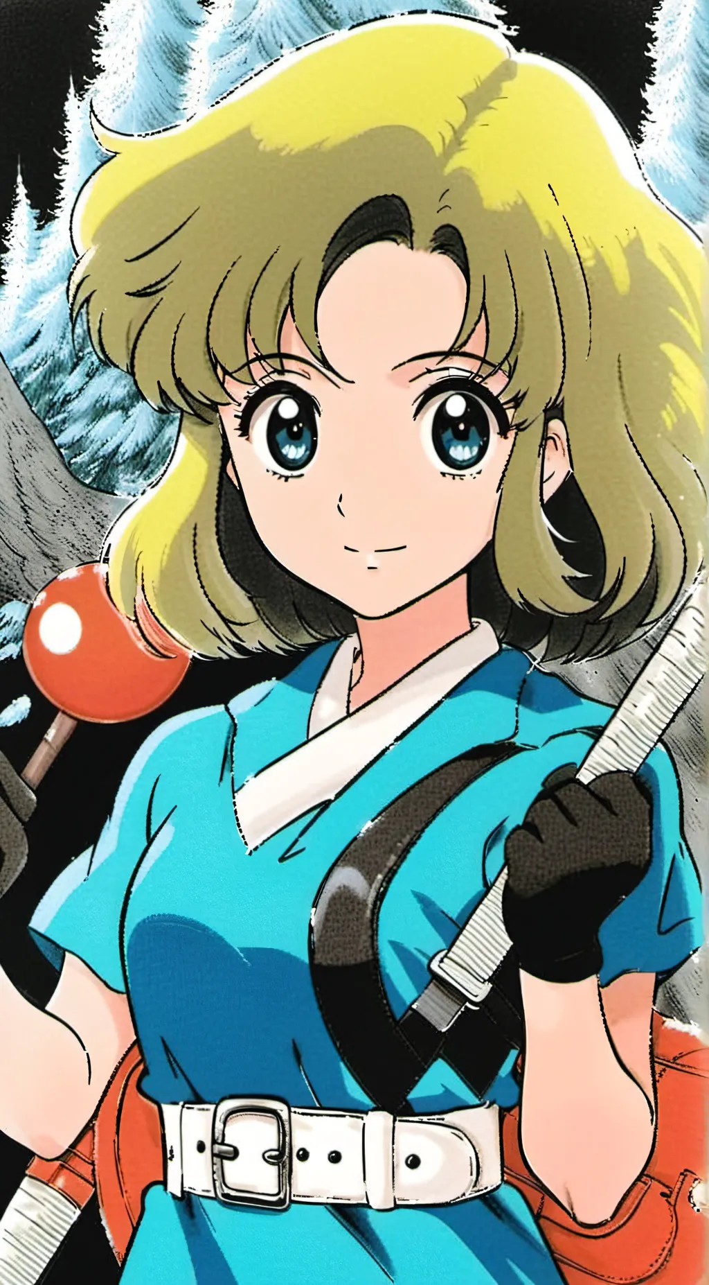 ai character: Stella  background