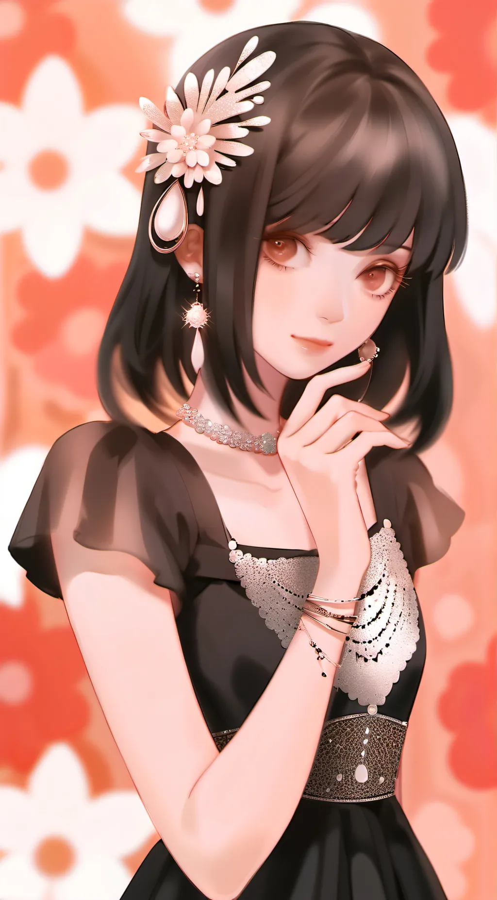 ai character: miku  background