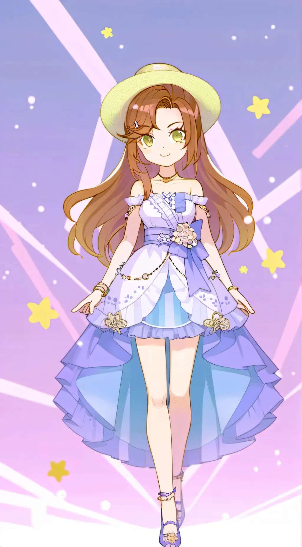 ai character: sunny background