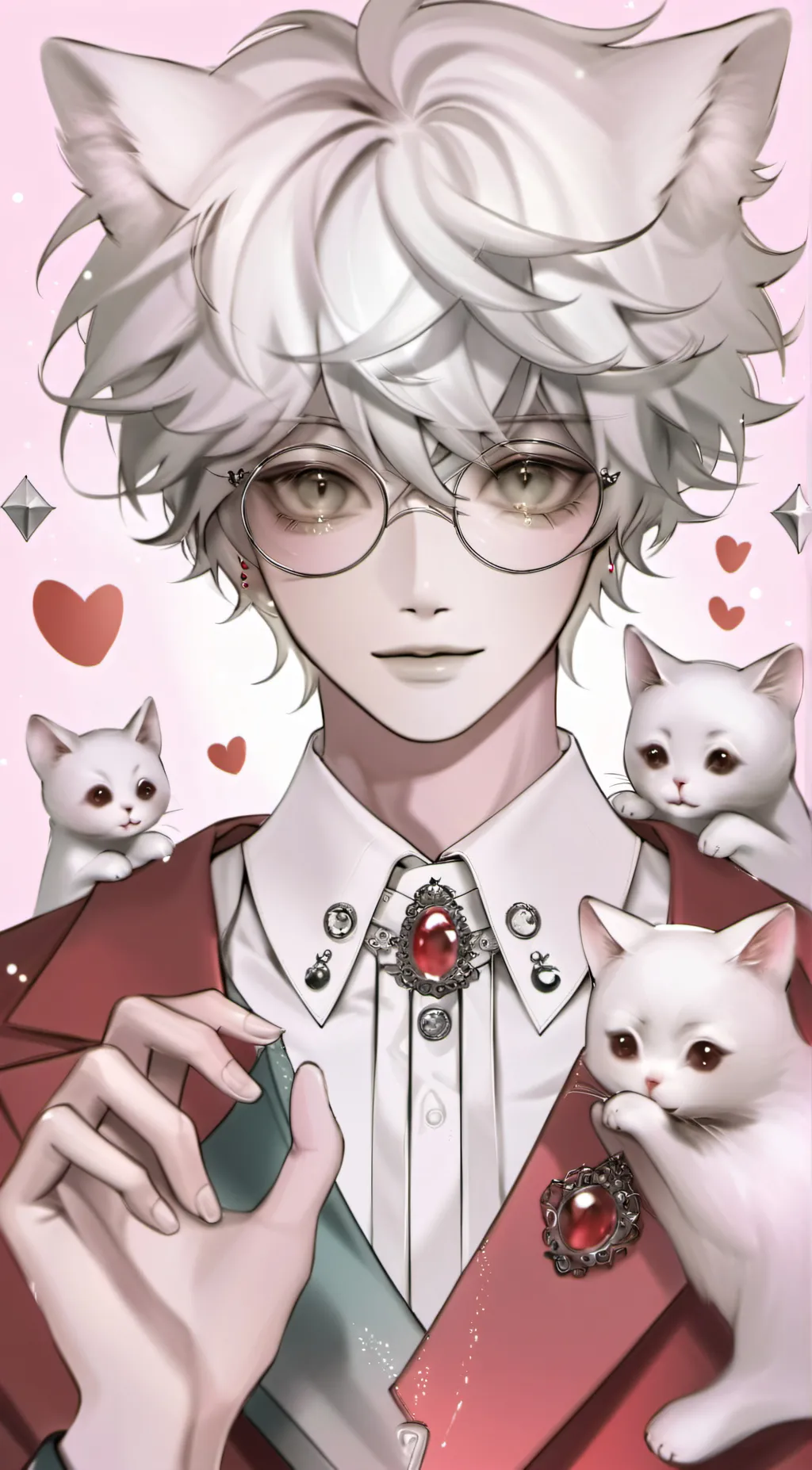 ai character: Catboy background