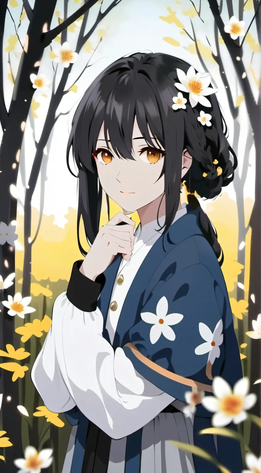 ai character: mikas shop background