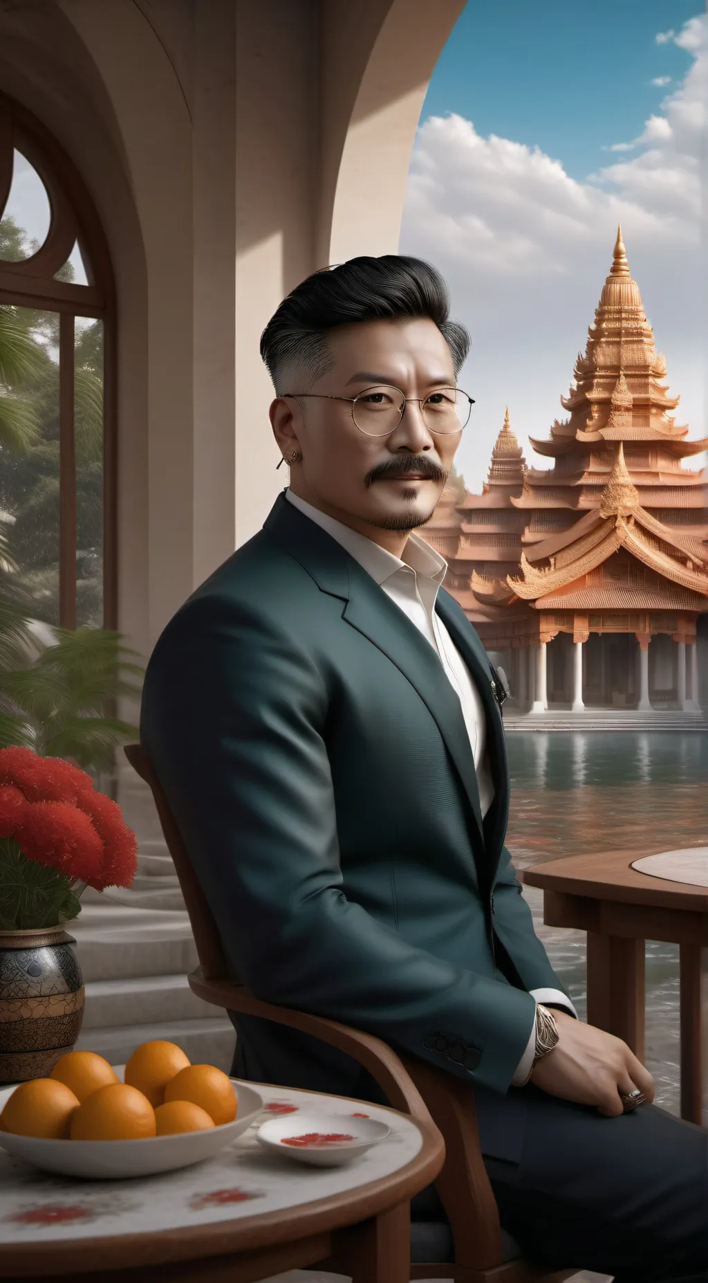 ai character: Alex background