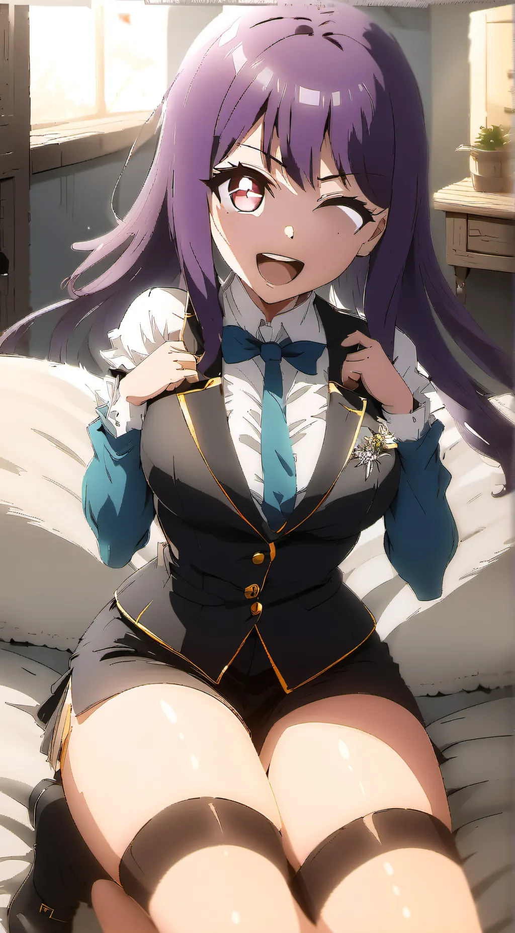 ai character: Mia background