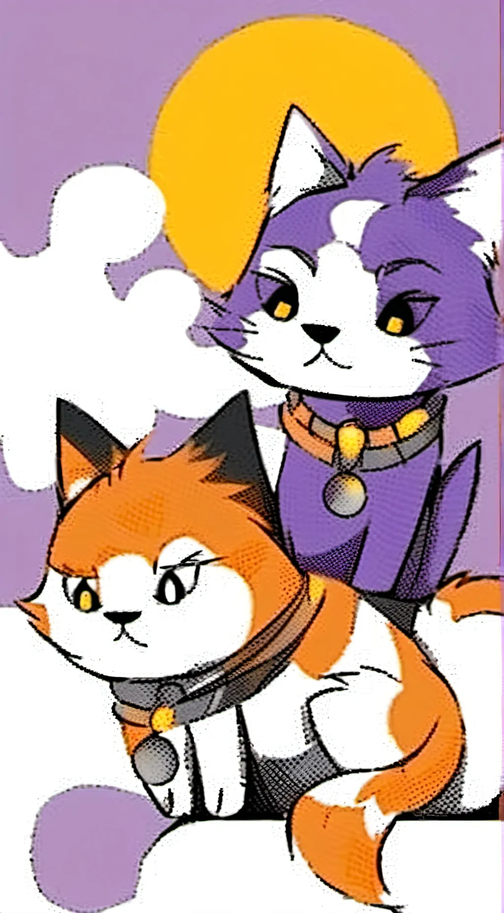 ai character: Catnap x dogday background