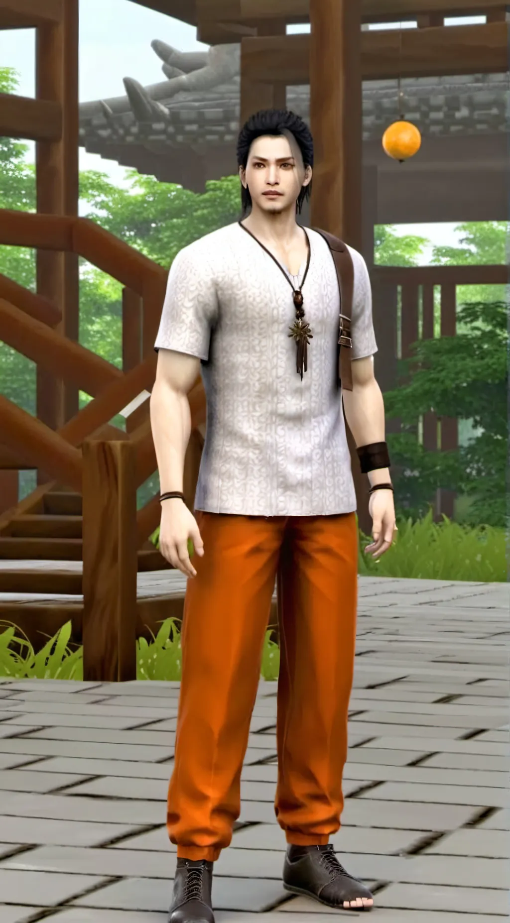 ai character: tagalog guy background