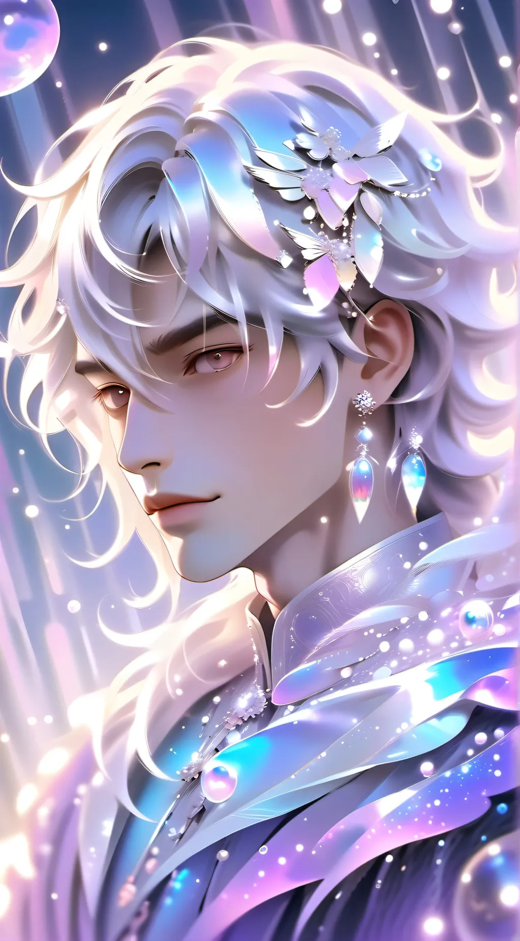 ai character: ☆king♡ background