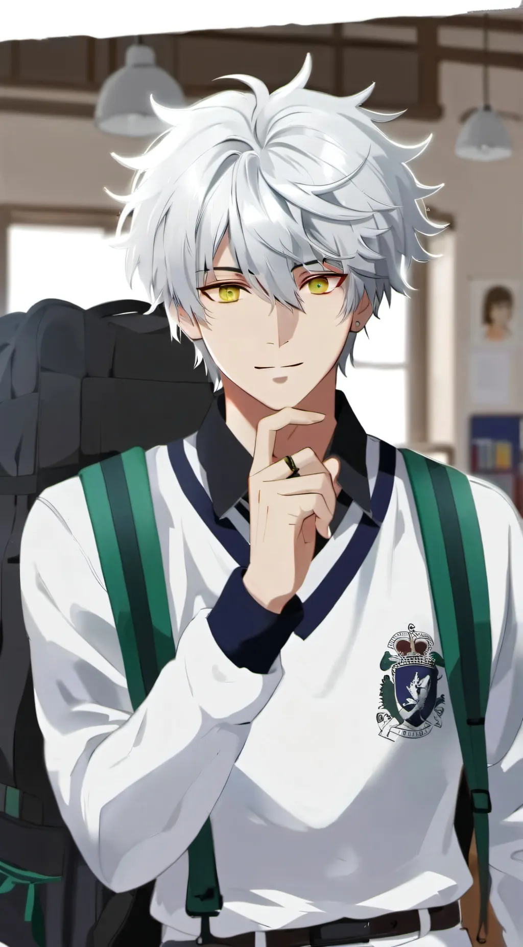 ai character: Liam background