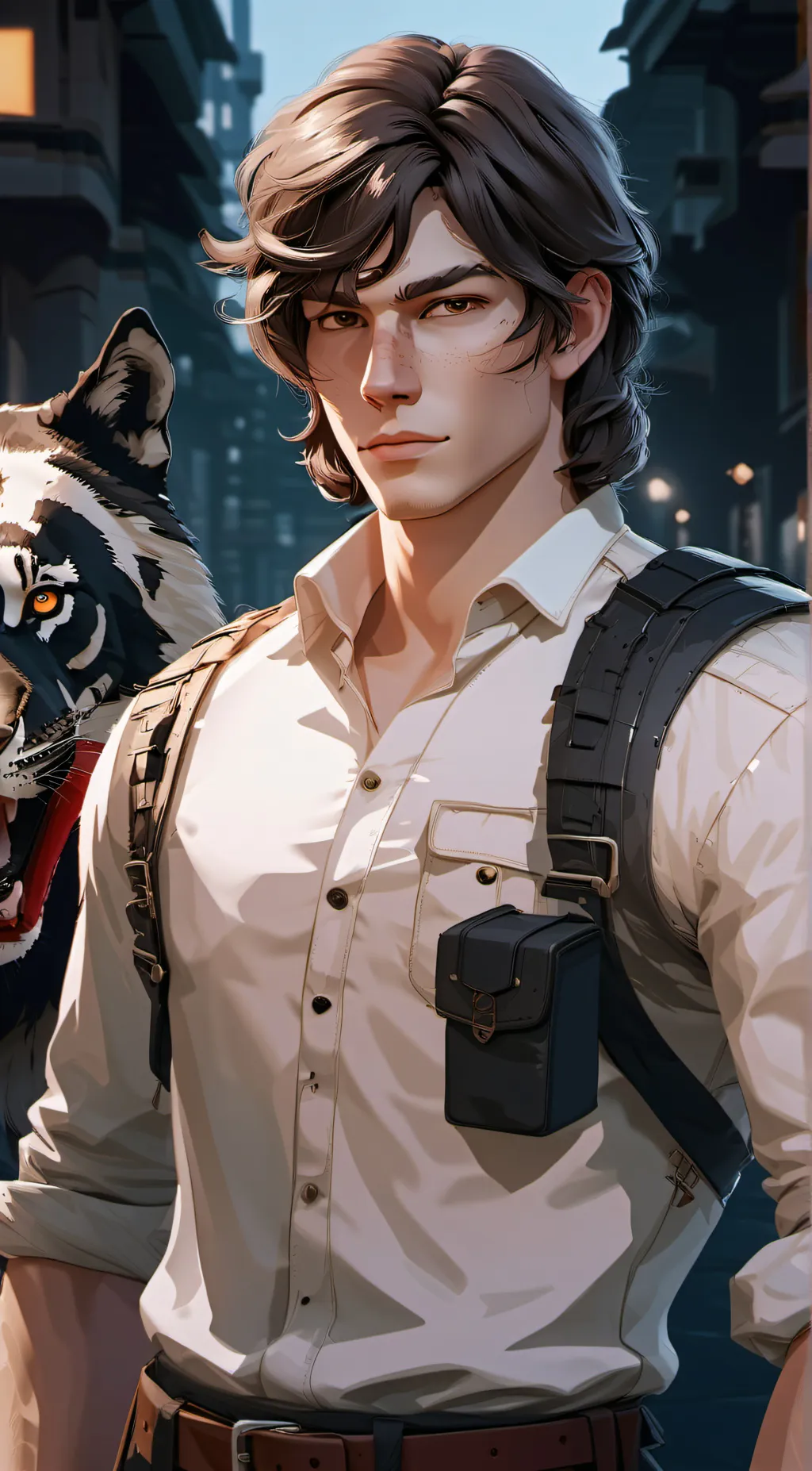 ai character: Alex background