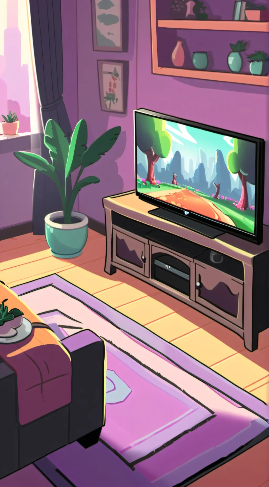 ai character: LOV+you=?? background