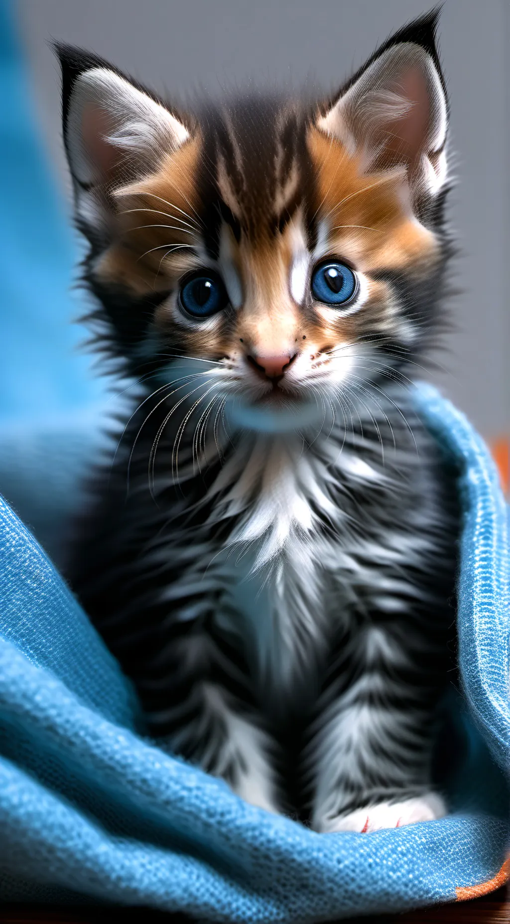 ai character: kitten background