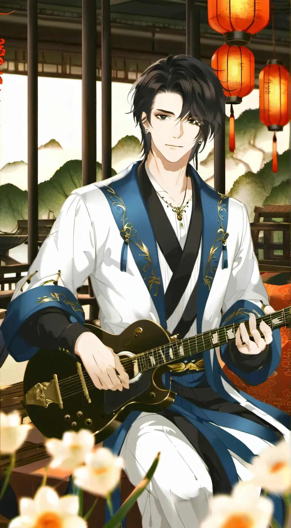 ai character: Allen background