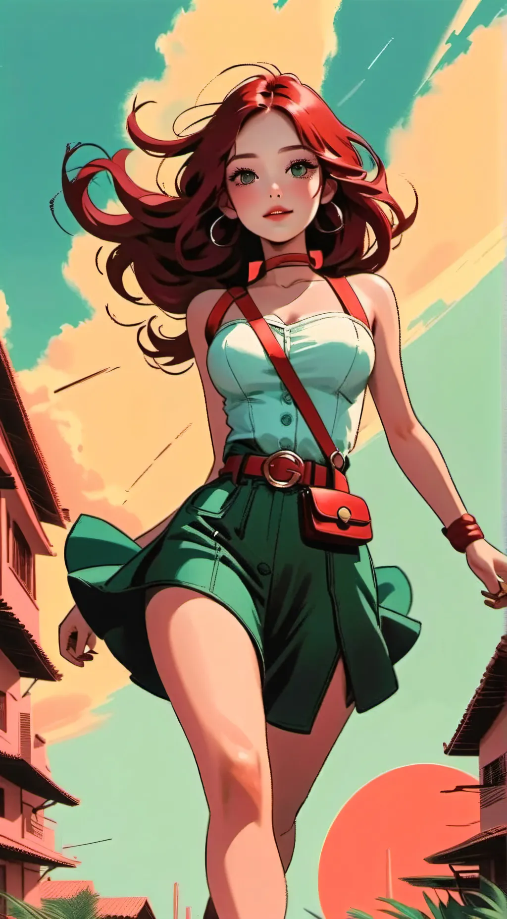 ai character: Chelsea  background