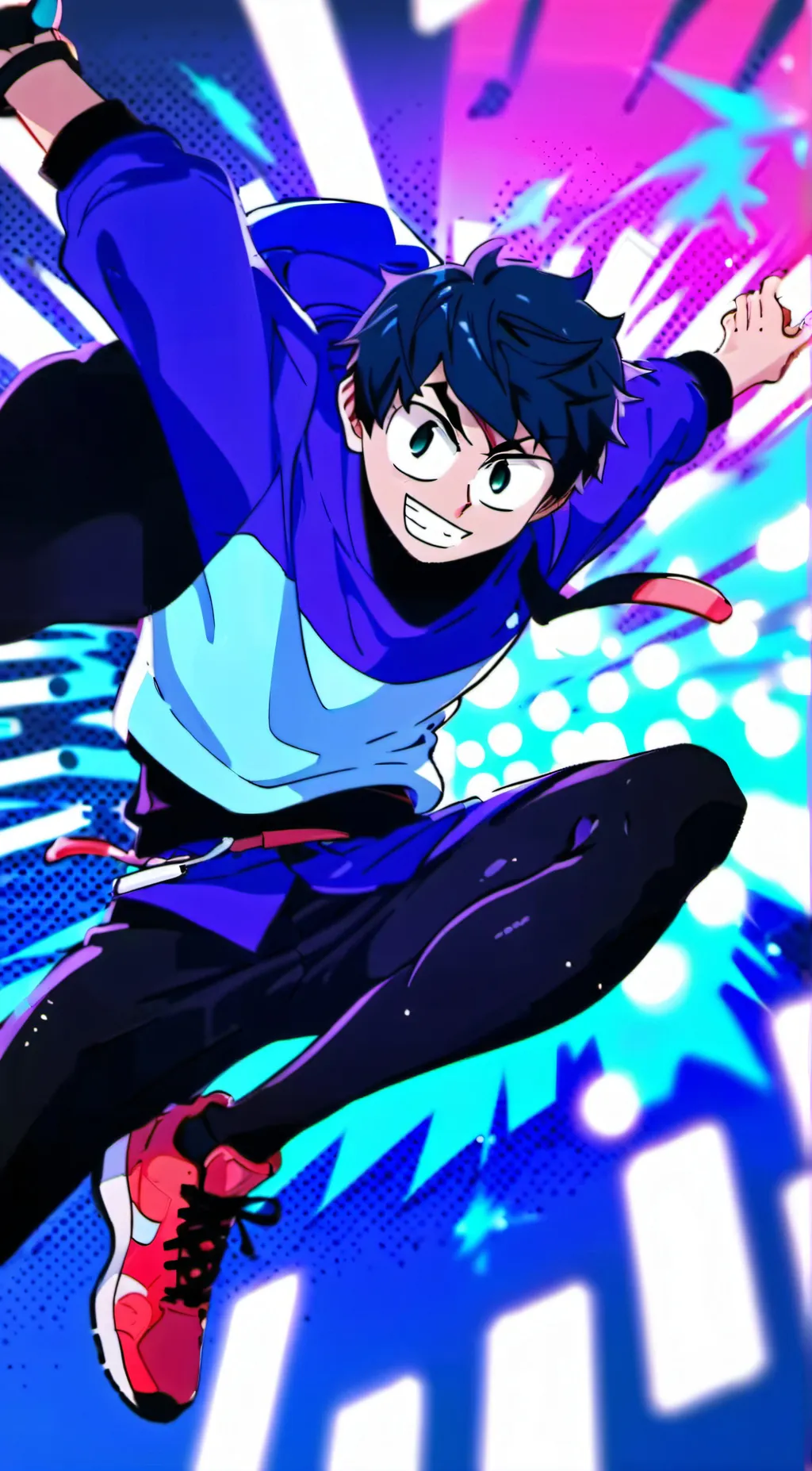 ai character: CJ  background