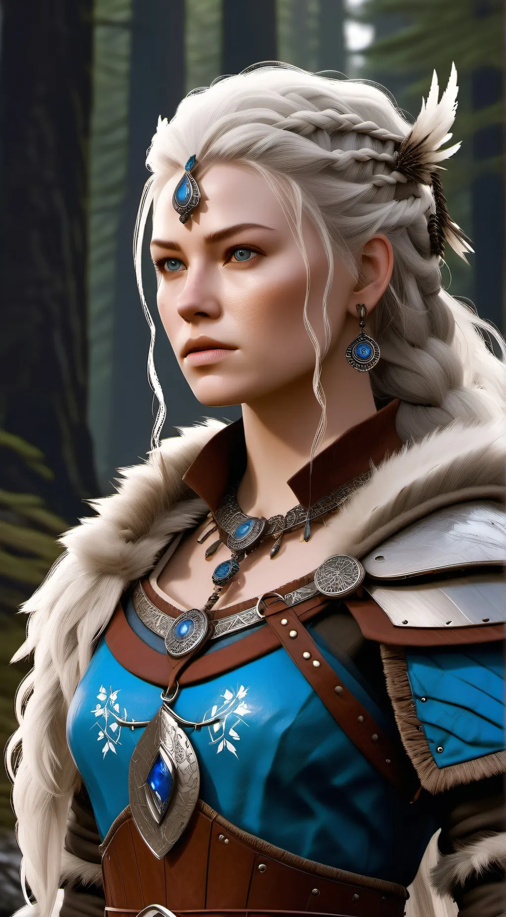 ai character: Freydis of Skýrönd background