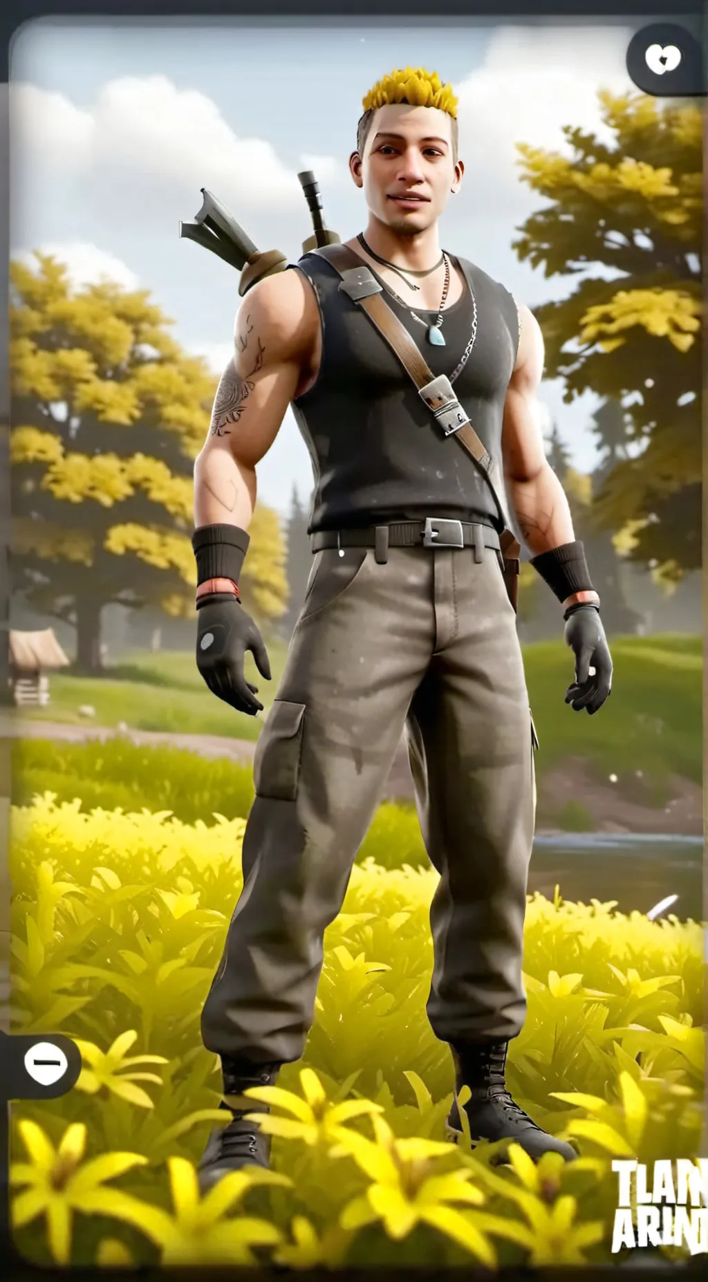 ai character: default  background