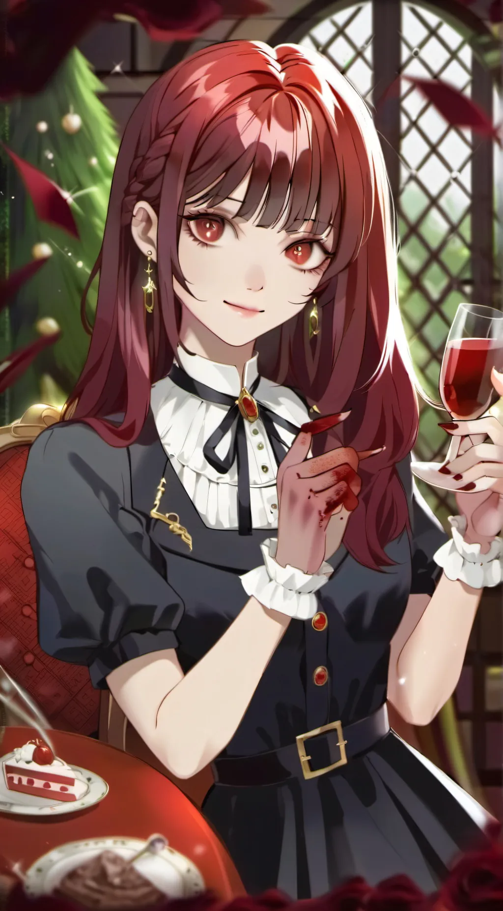 ai character: Ashley background