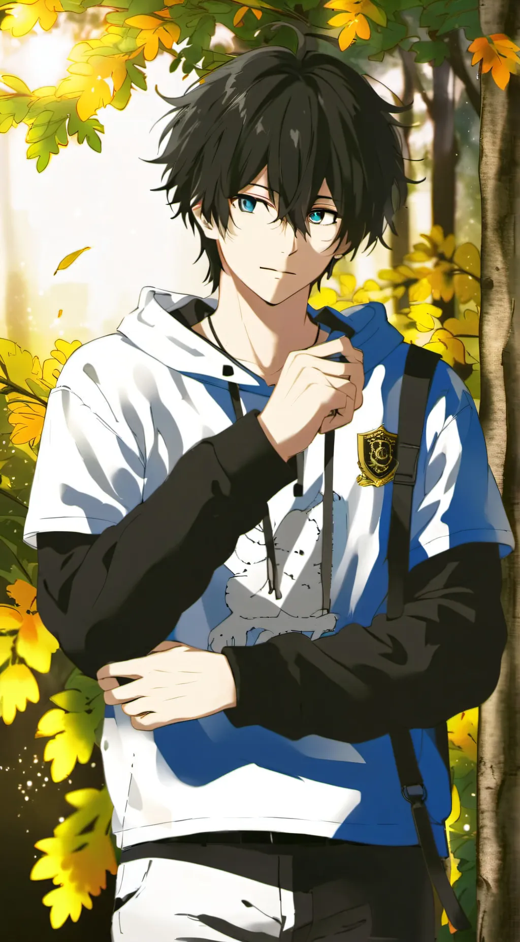 ai character: Ash background