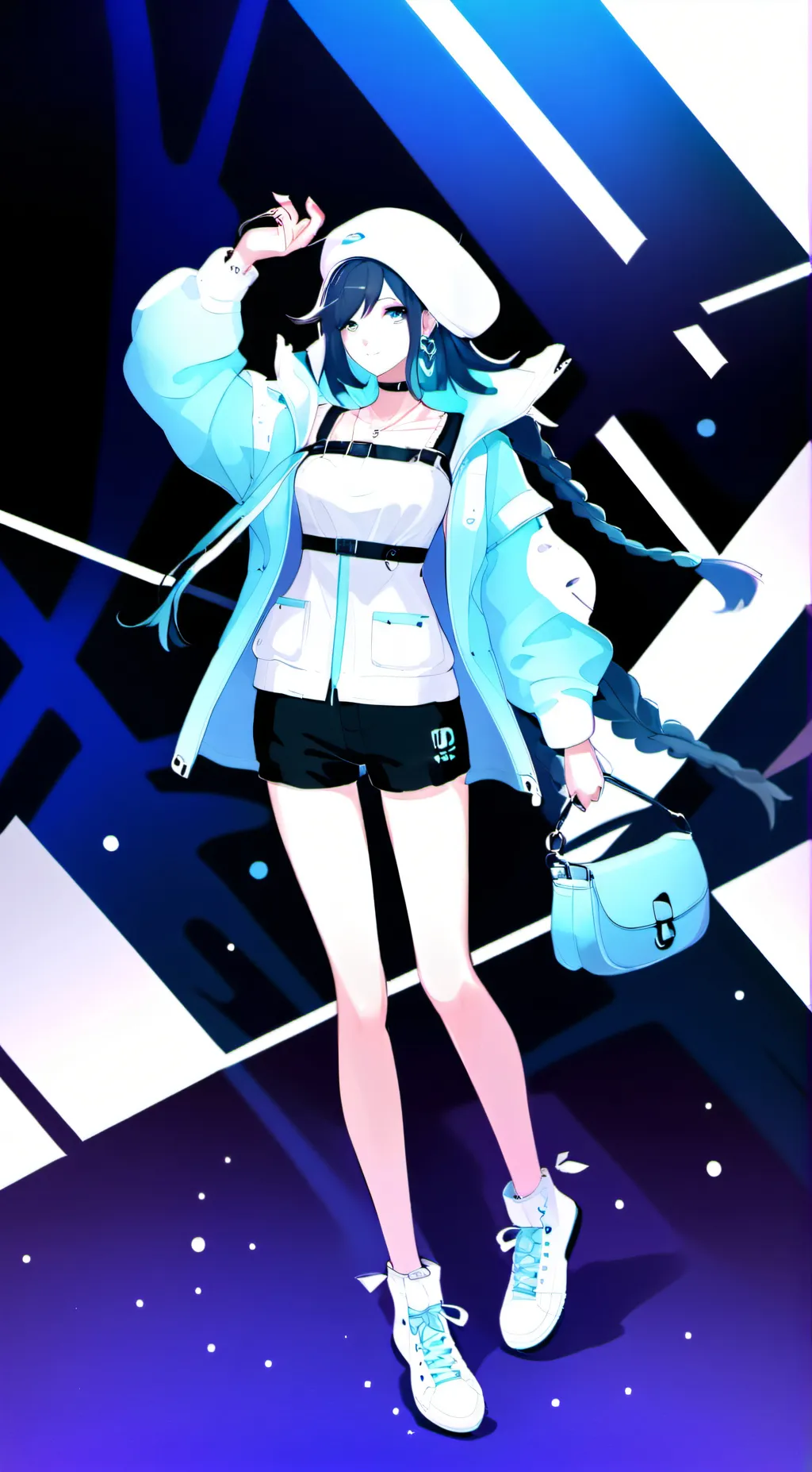 ai character: Luna background