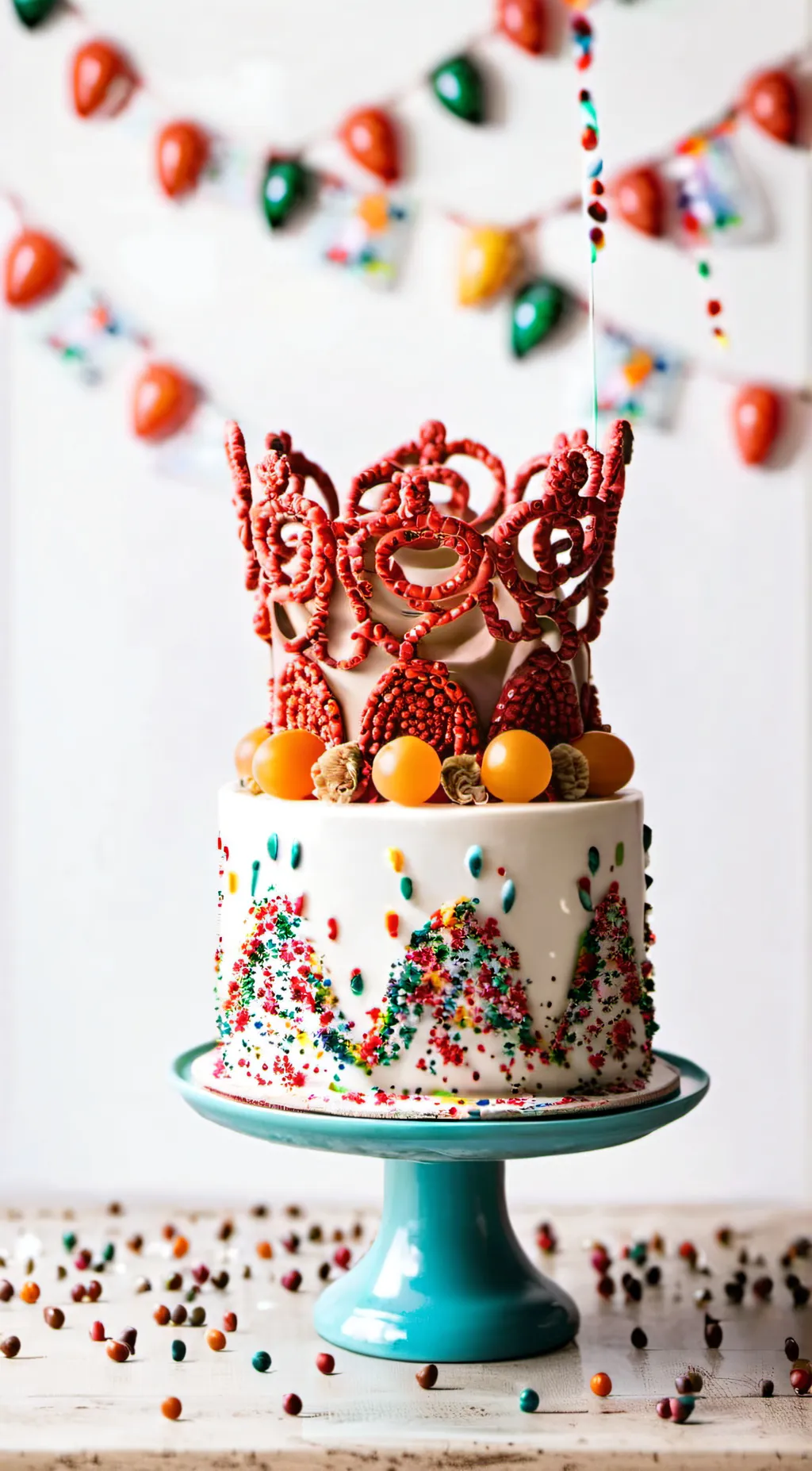 ai character: Cake  background