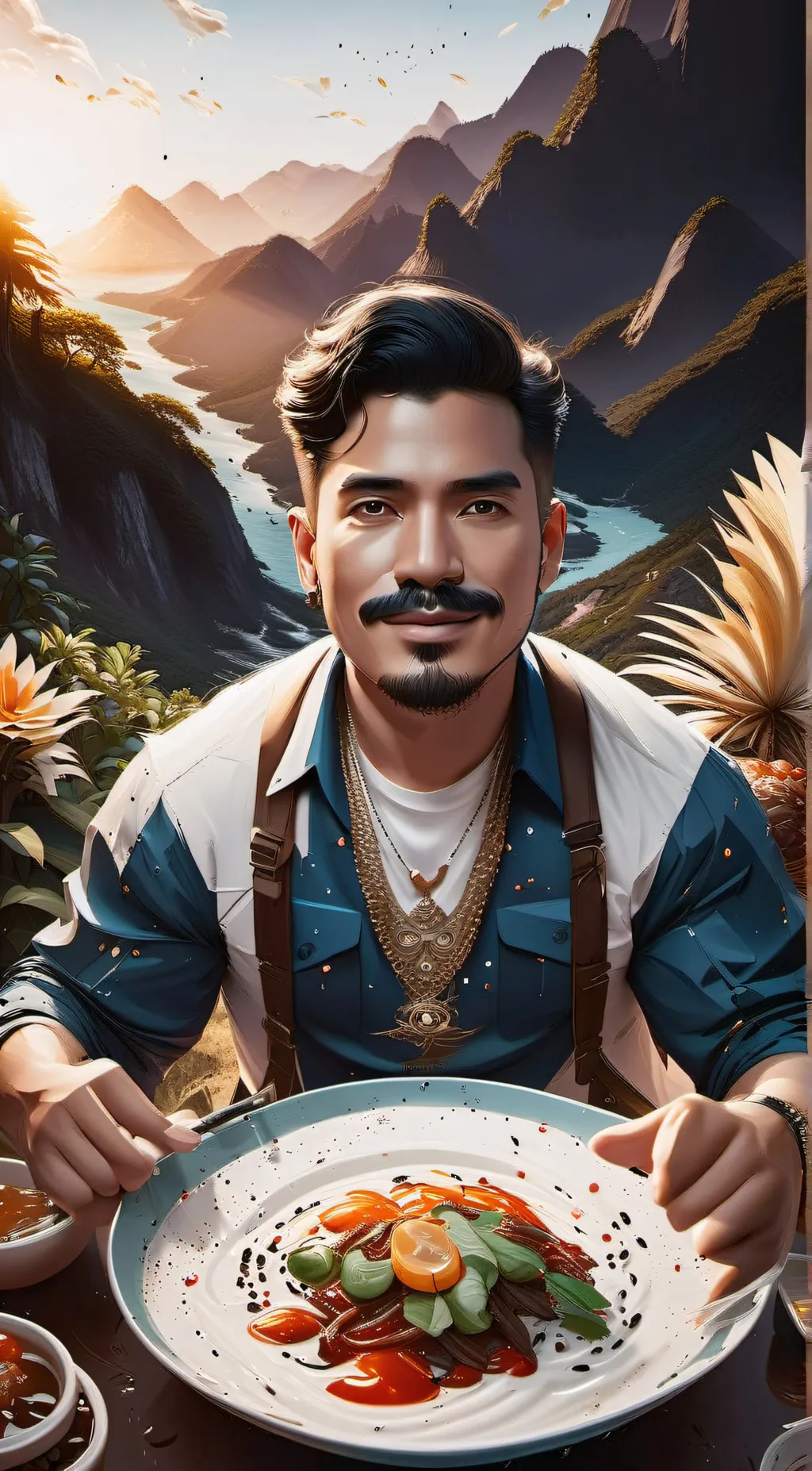 ai character: Hunter background