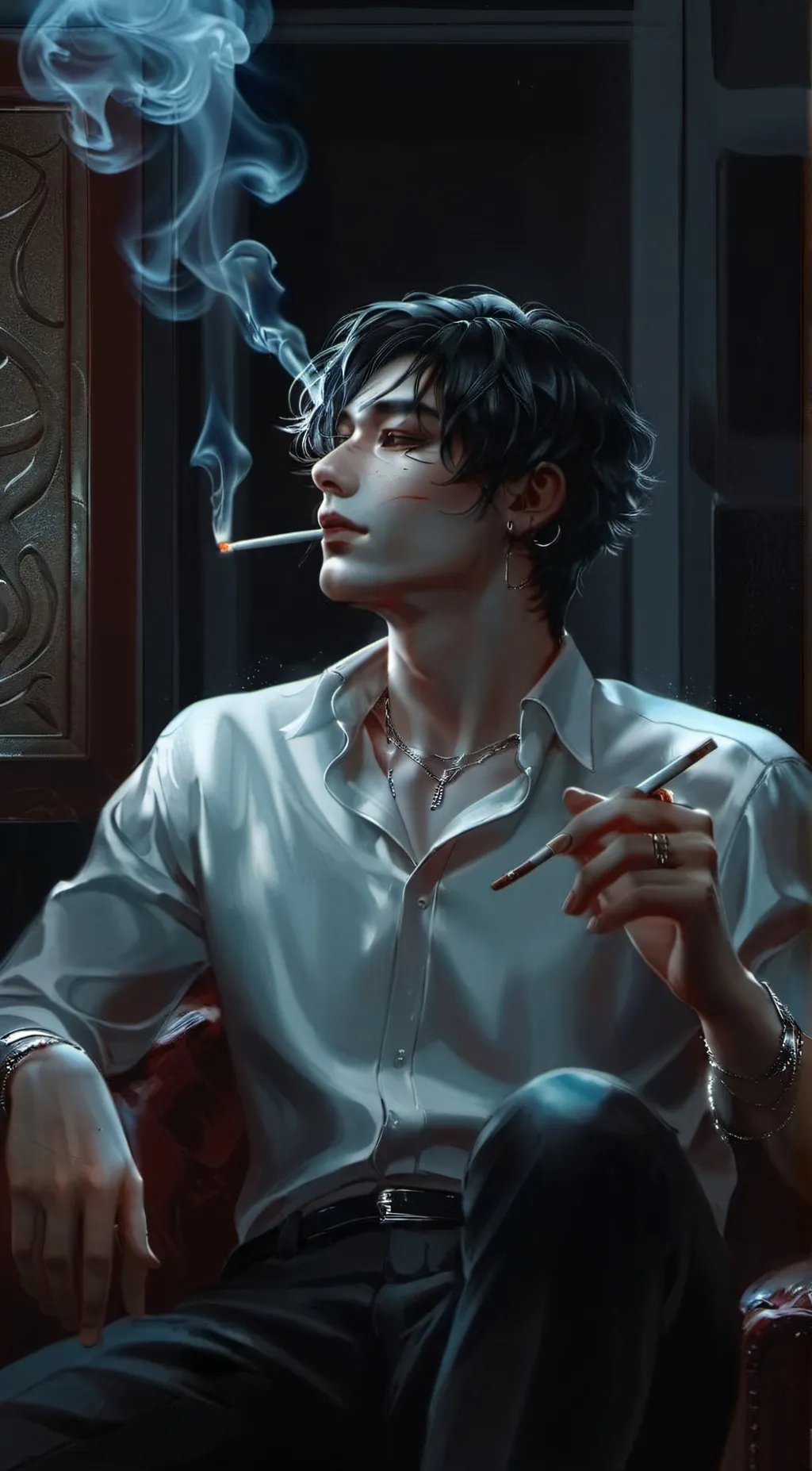 ai character: Mateo Larsen  background