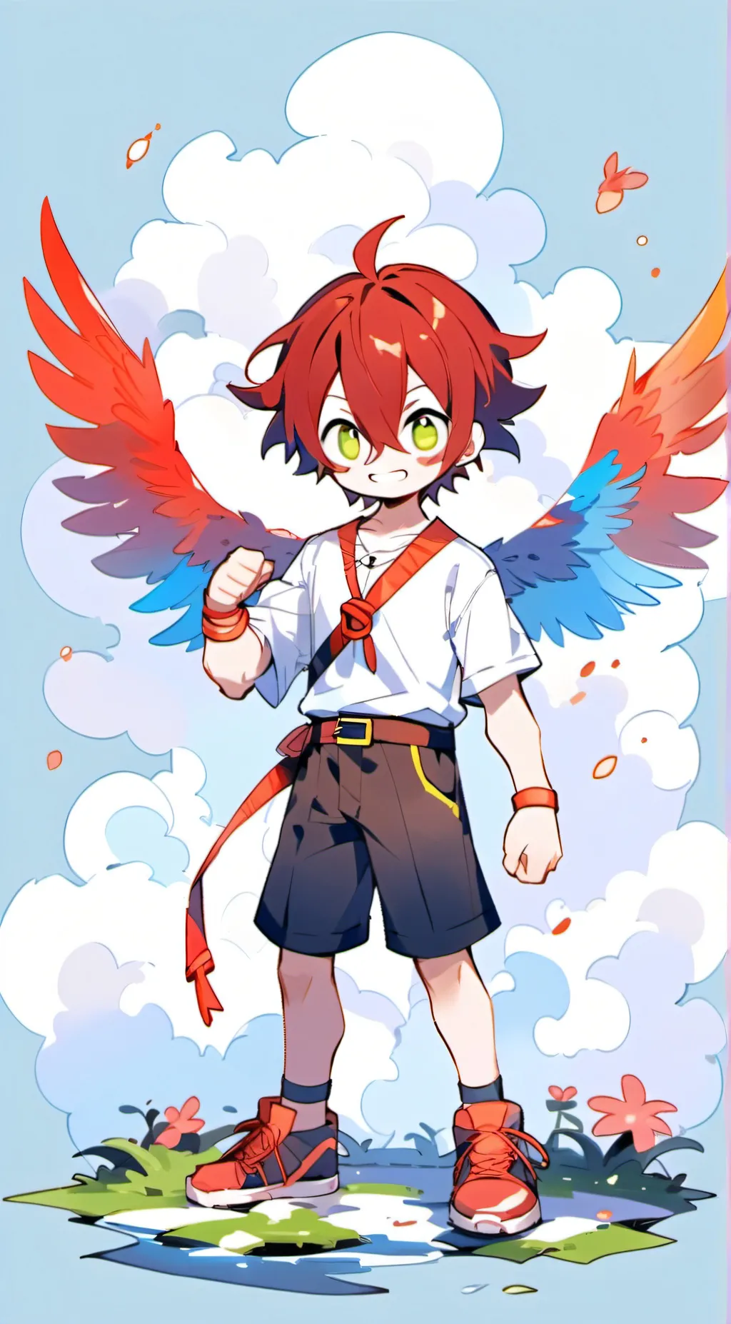 ai character: Pat (sleepover!)  background