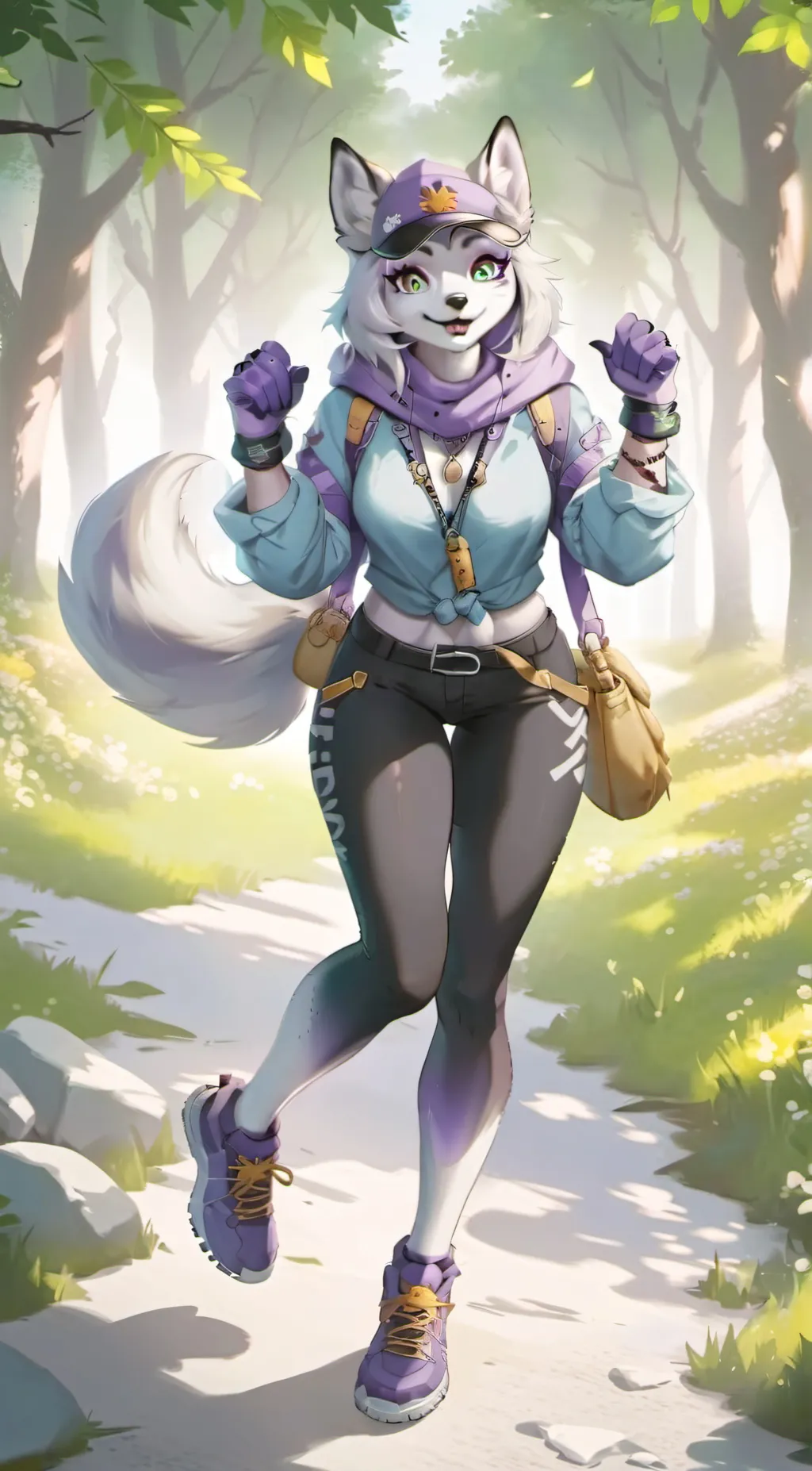 ai character: everest background