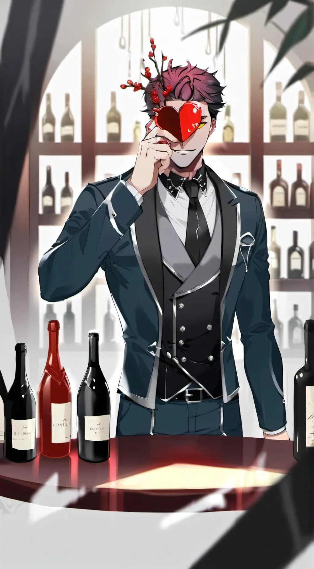 ai character: Valentino background