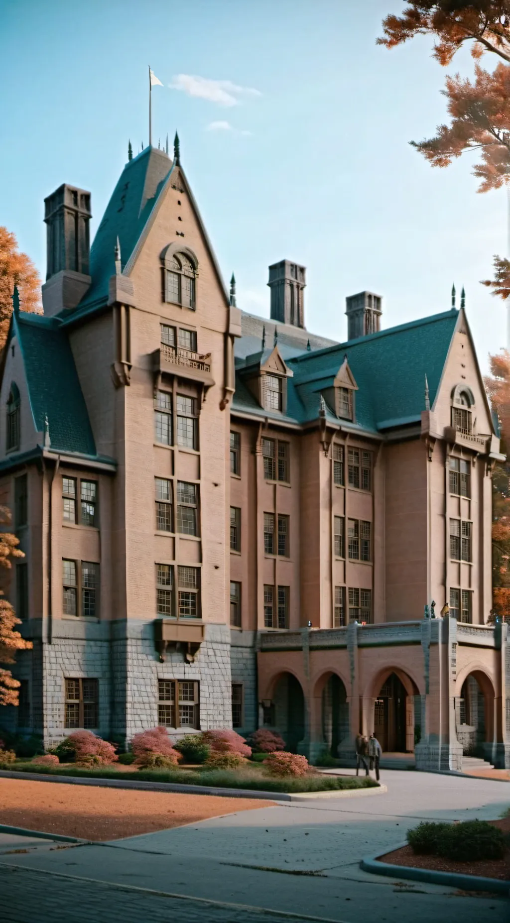 ai character: Hogwarts background