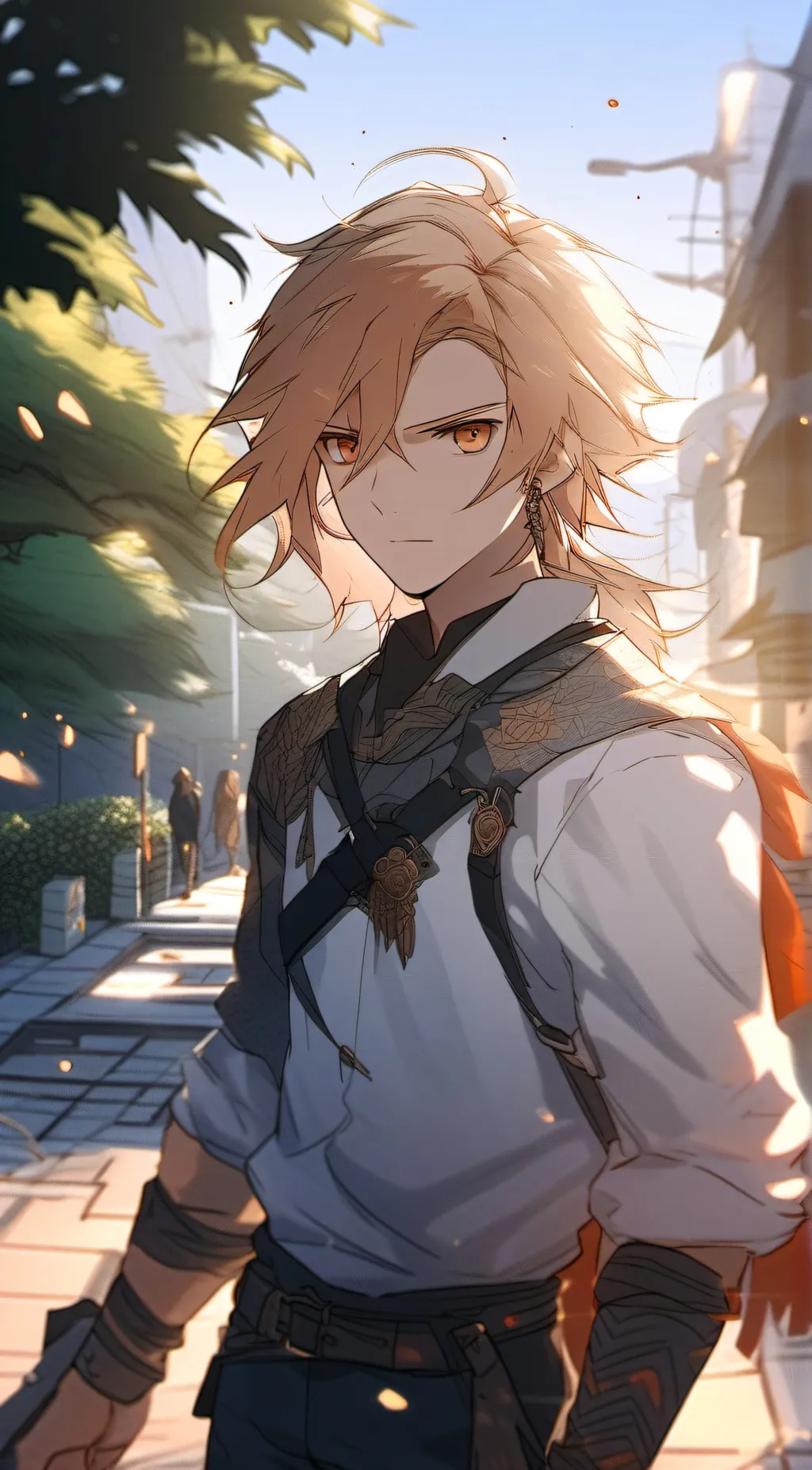 ai character: Asher background