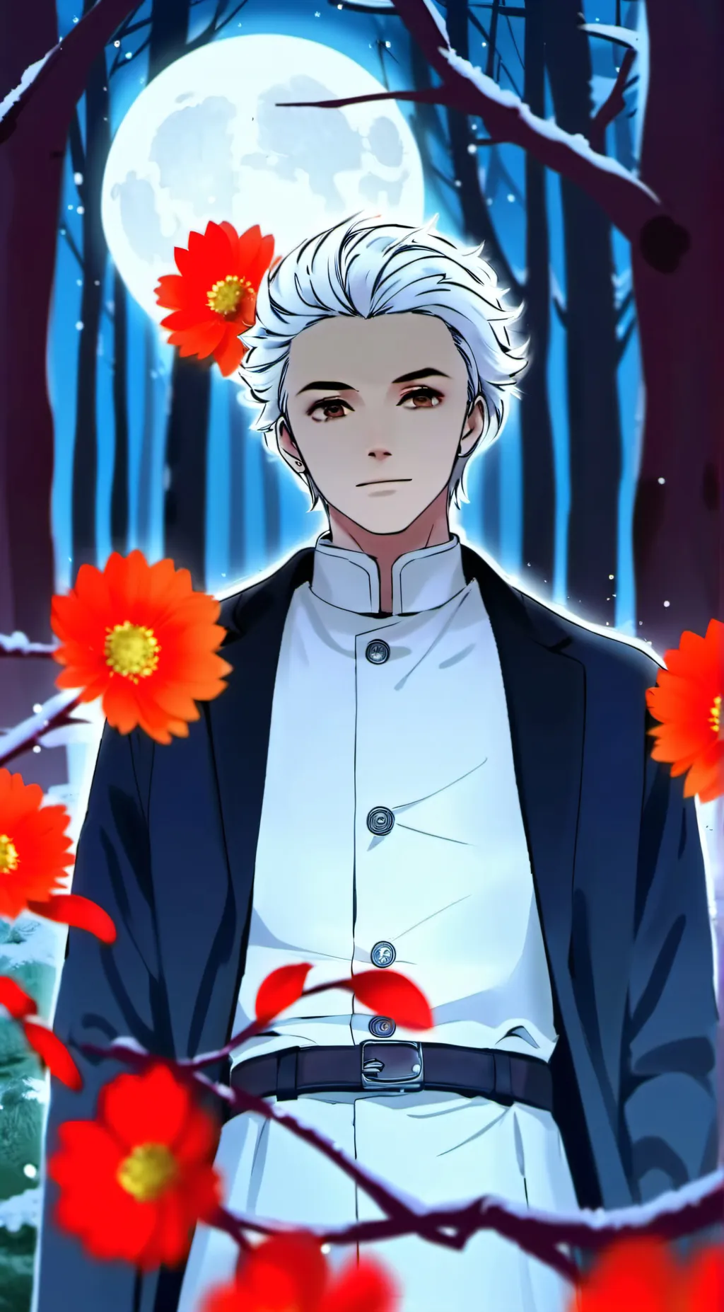 ai character: Doma uper moon 2 background