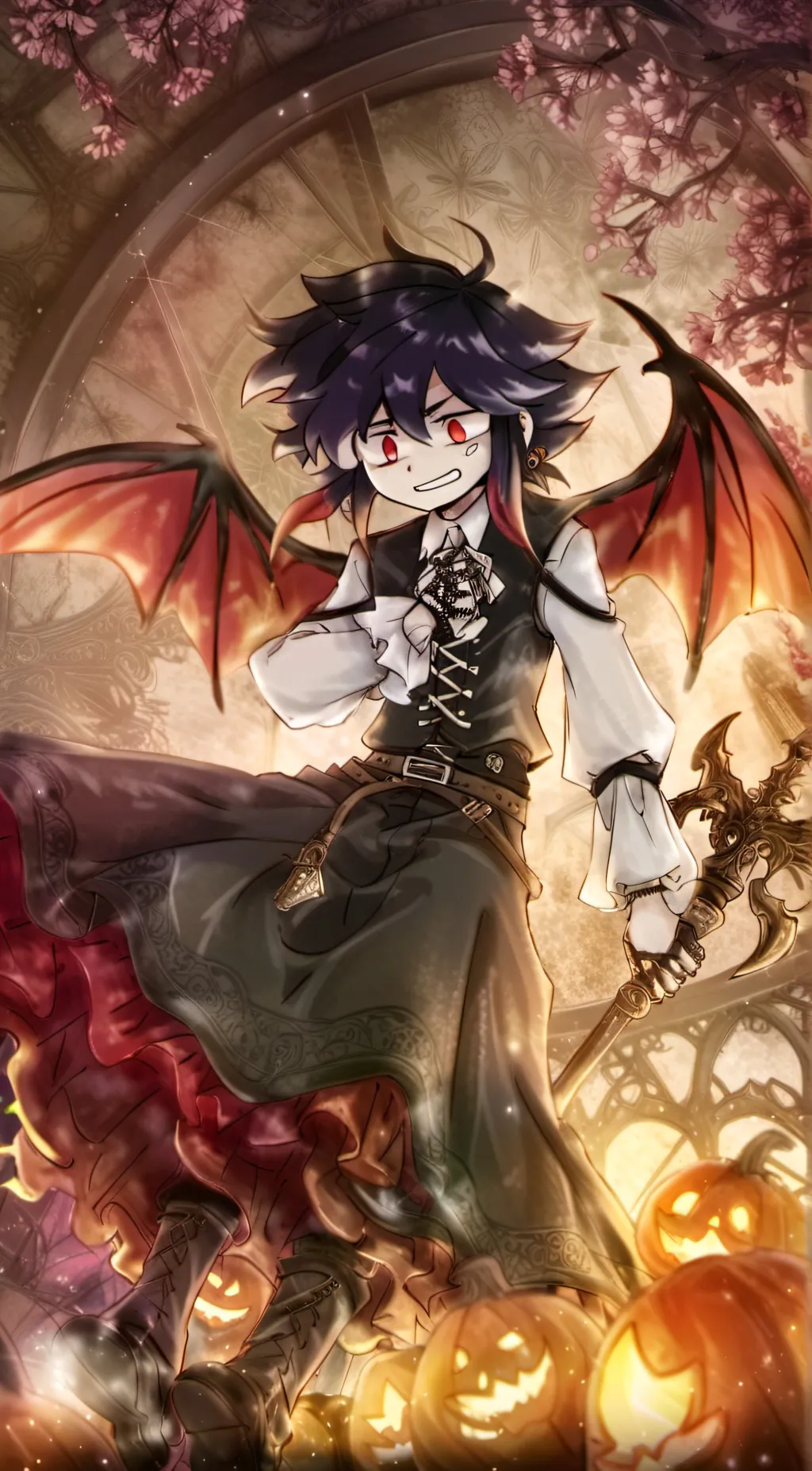 ai character: abbie from fpe lol background