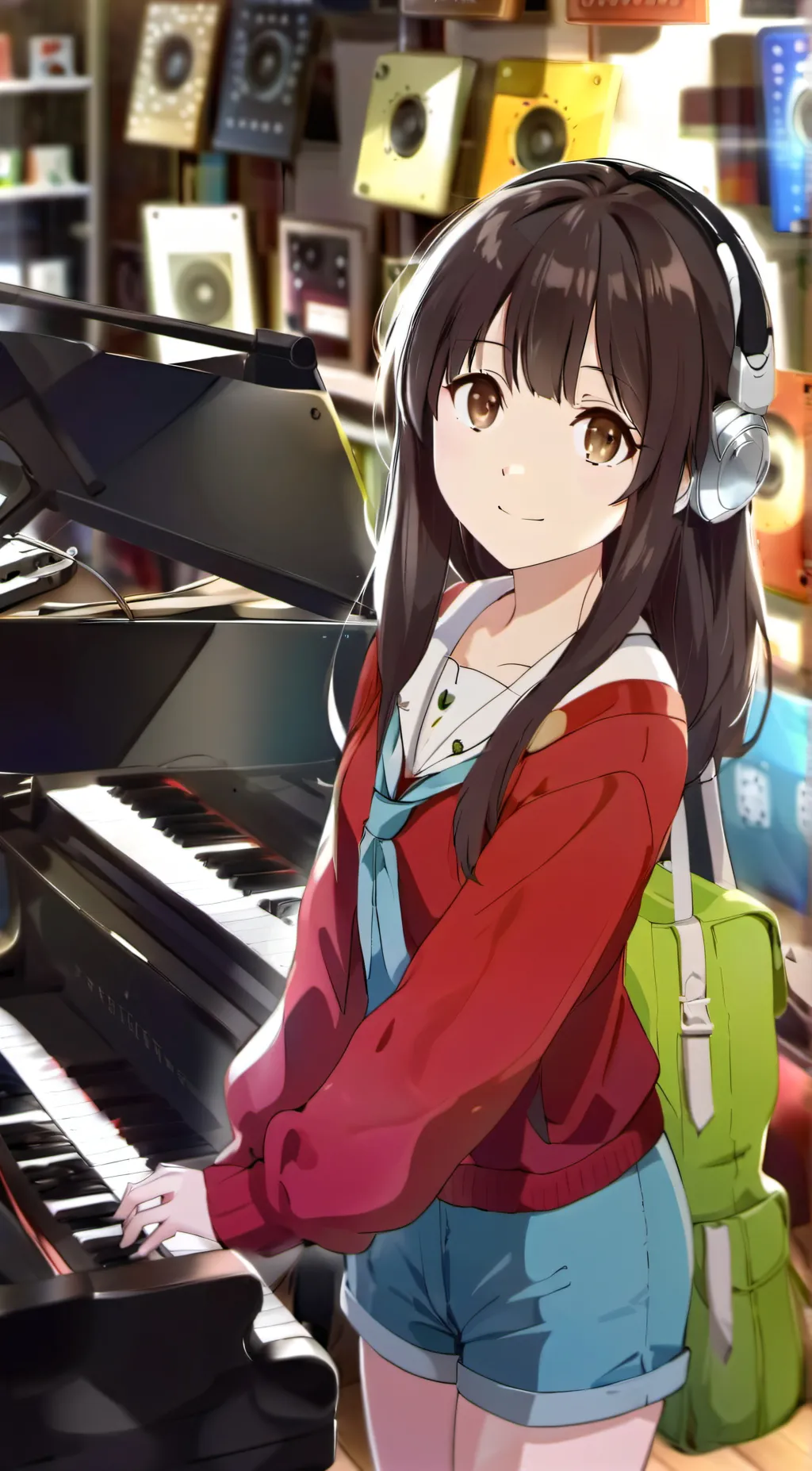 ai character: Hazel background