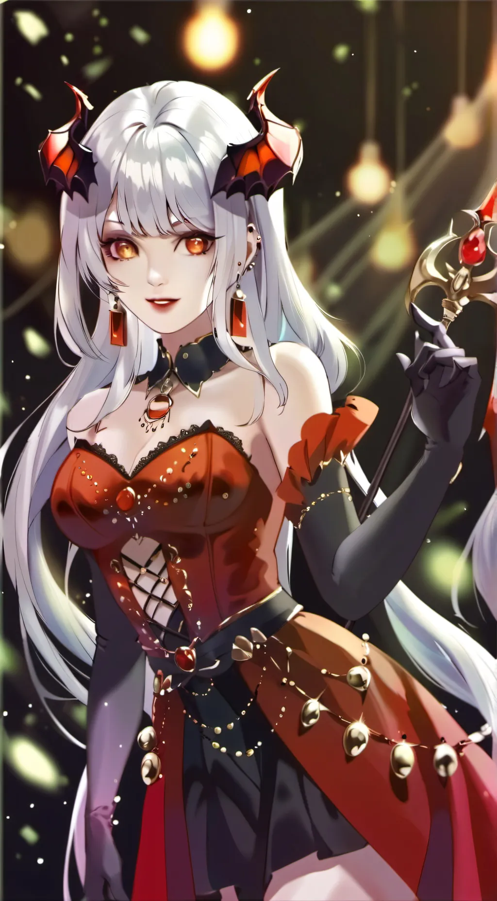 ai character: Queen Stacy background