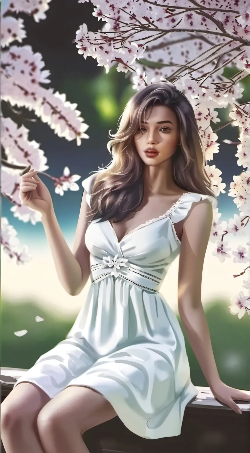 ai character: sahara  background