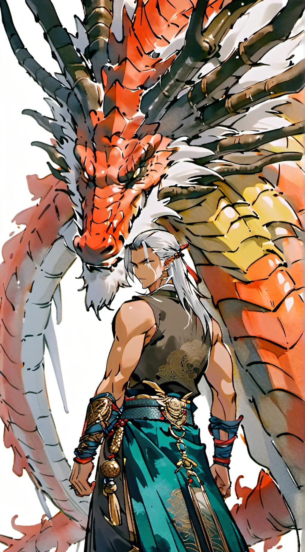 ai character: Kai background